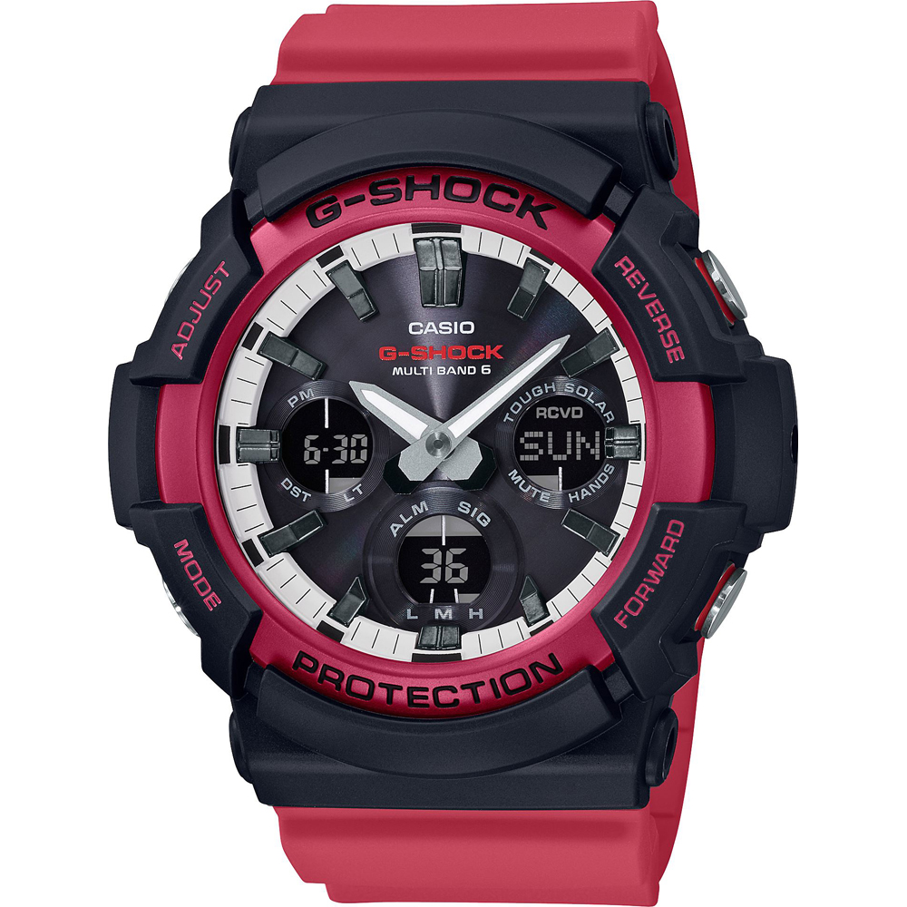 Relógio G-Shock Classic Style GAW-100RB-1AER Waveceptor