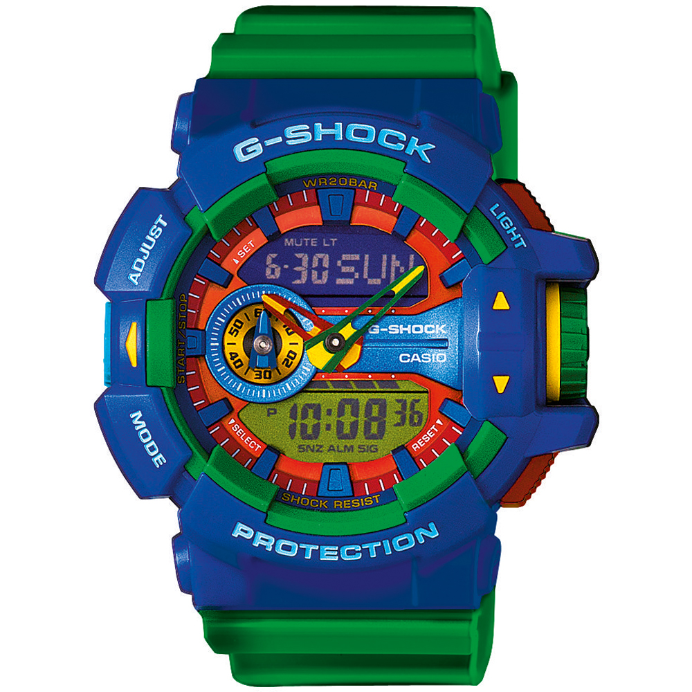 Relógio G-Shock Classic Style GA-400-2A Rotary Switch