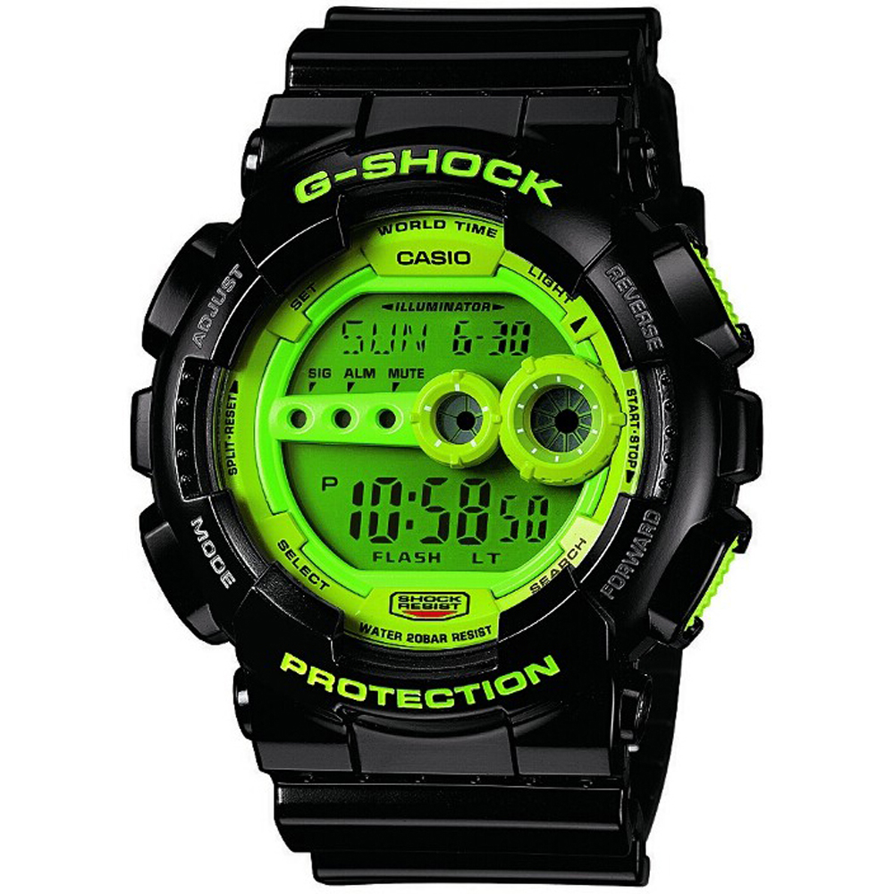 Relógio G-Shock Classic Style GD-100SC-1 Shocking Colour