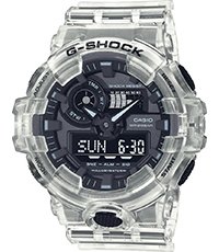 g shock transparente rosa