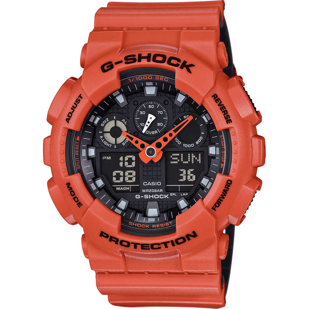 Relógio G-Shock Classic Style GA-100L-4A Layered Color