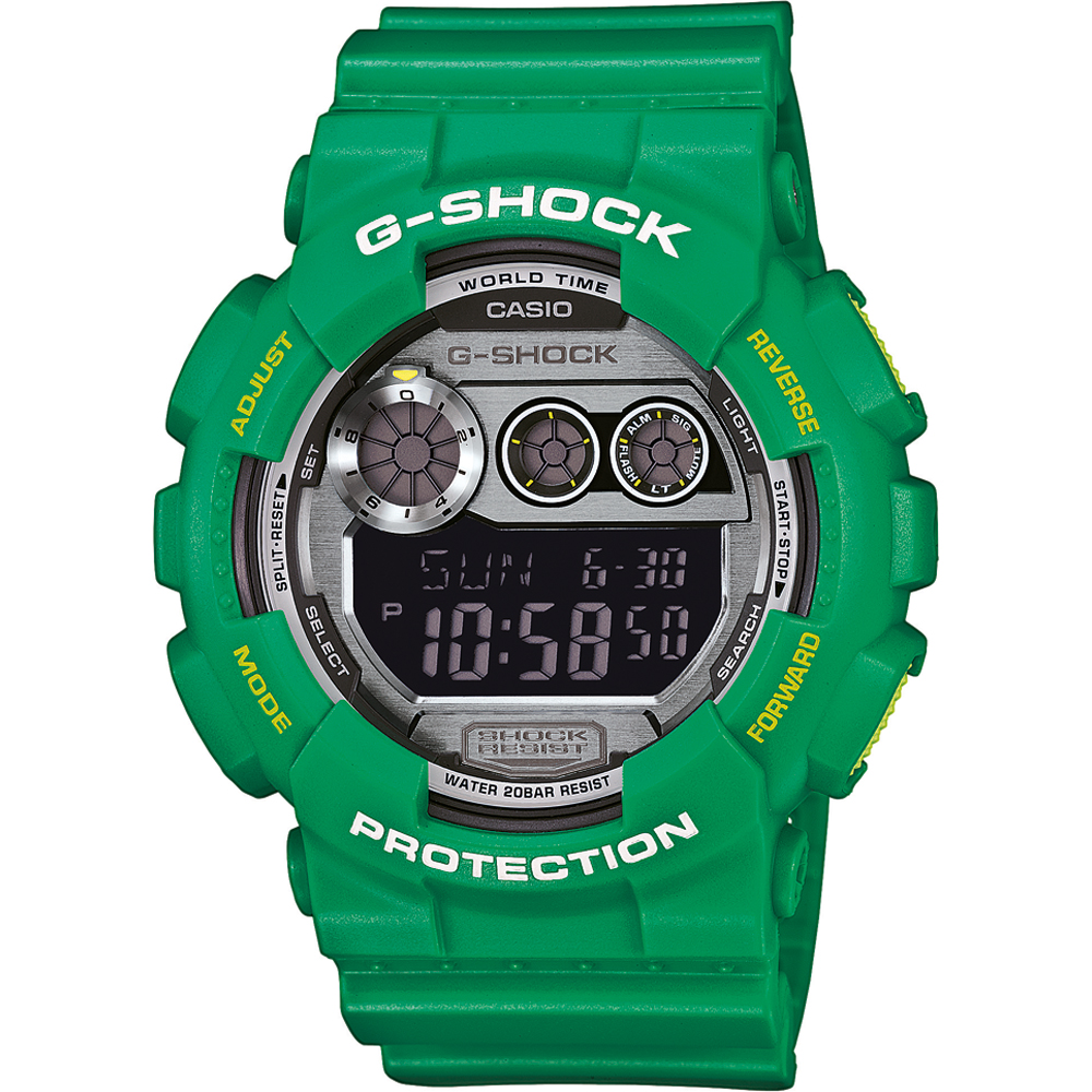 Relógio G-Shock Classic Style GD-120TS-3 Today Sport