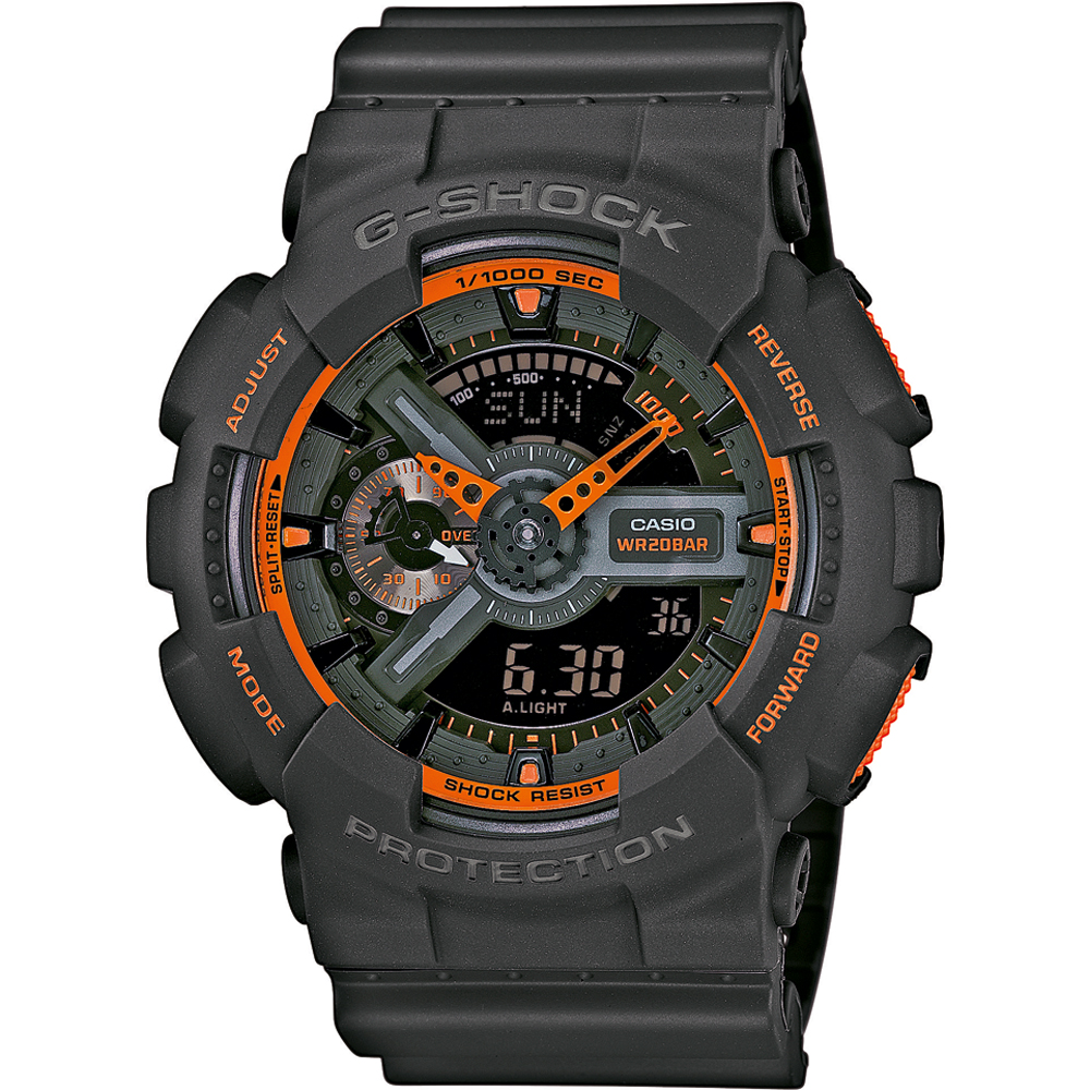 Relógio G-Shock Classic Style GA-110TS-1A4ER Trendy Neon