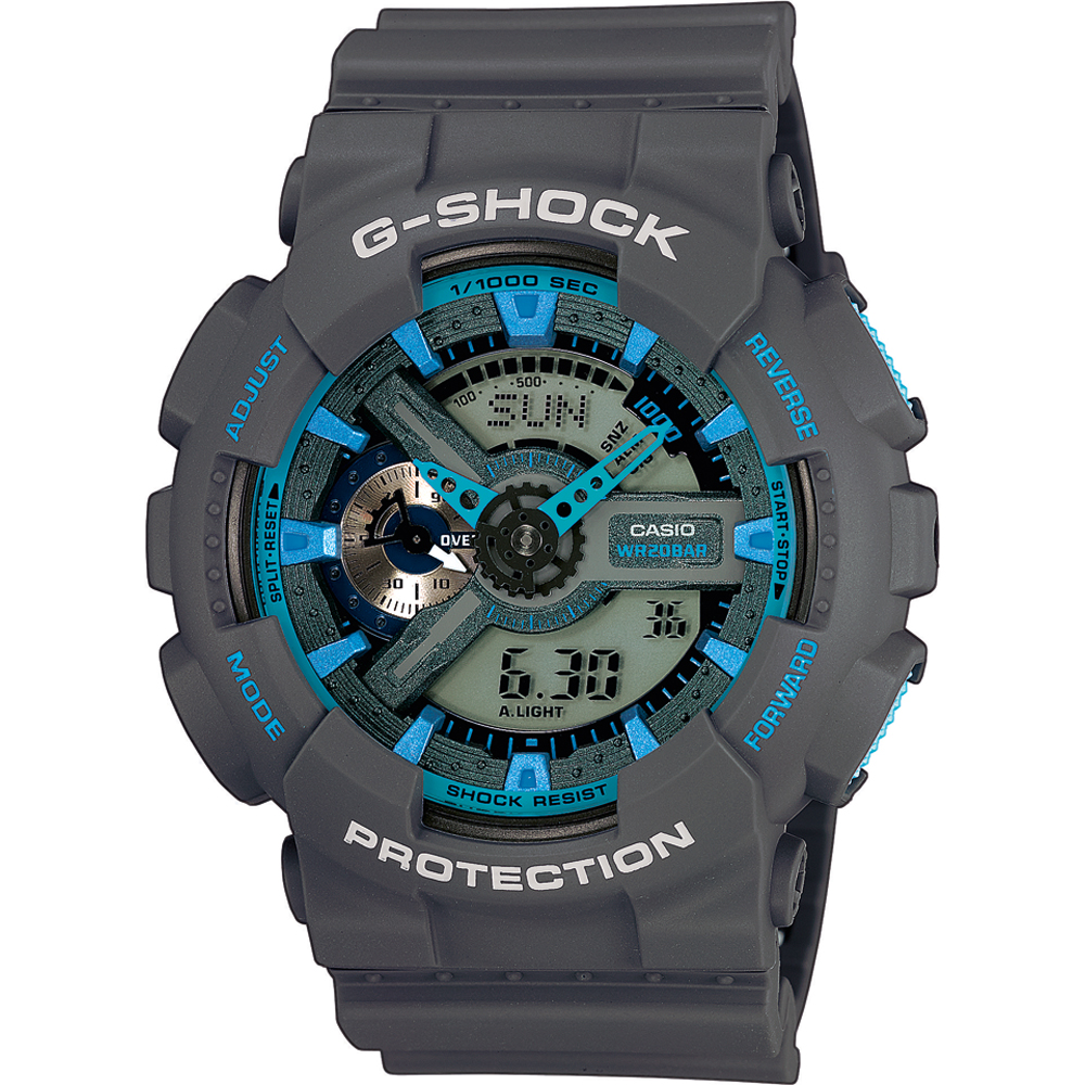 Relógio G-Shock Classic Style GA-110TS-8A2 Trendy Neon