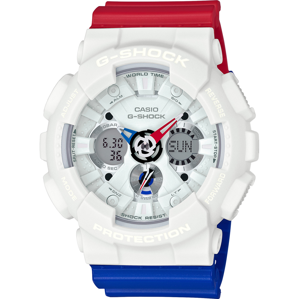 Relógio G-Shock Classic Style GA-120TRM-7A Tricolor