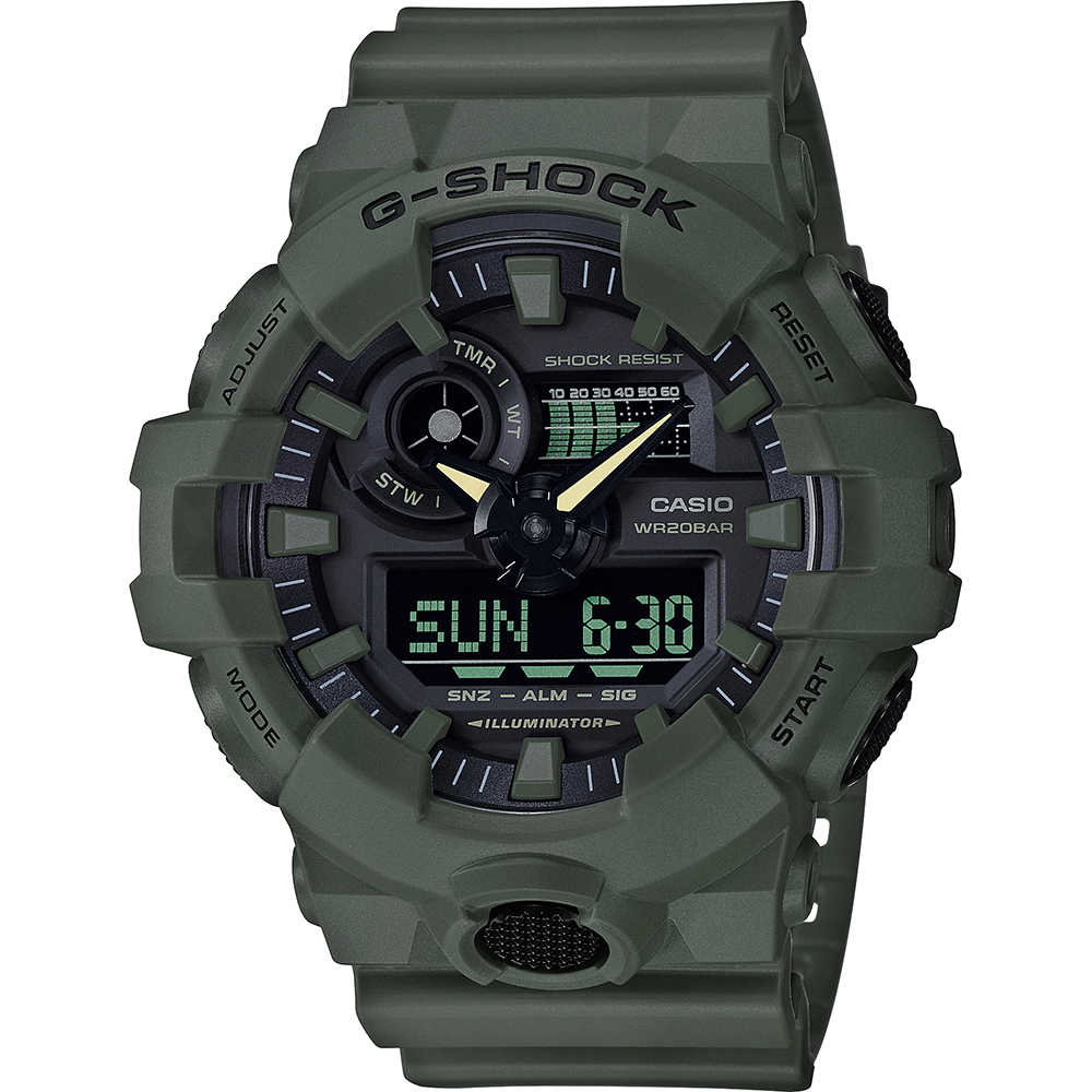 Relógio G-Shock Classic Style GA-700UC-3AER Streetwear - Ultra Color