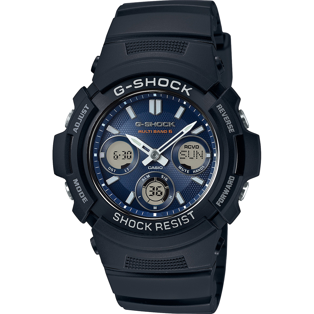 Relógio G-Shock Classic Style AWG-M100SB-2AER Waveceptor