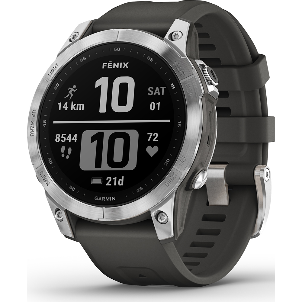 Relogio de Pulso Garmin Fenix 7X Solar - GPS - Bike Point