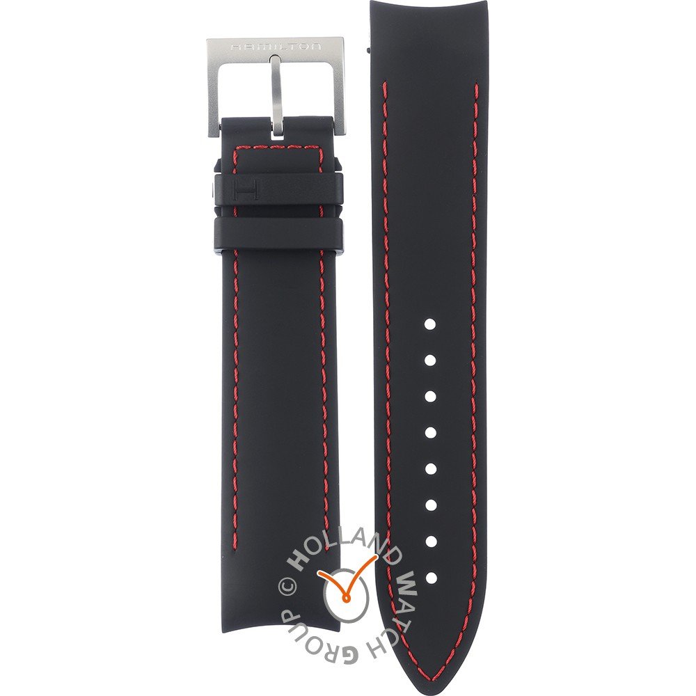 Bracelete Hamilton Straps H691.776.111 Khaki Navy