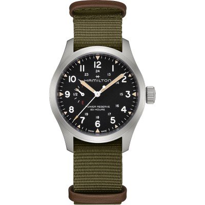 Relógio Hamilton Khaki Field H69509930 Khaki Field Mechanical Power Reserve