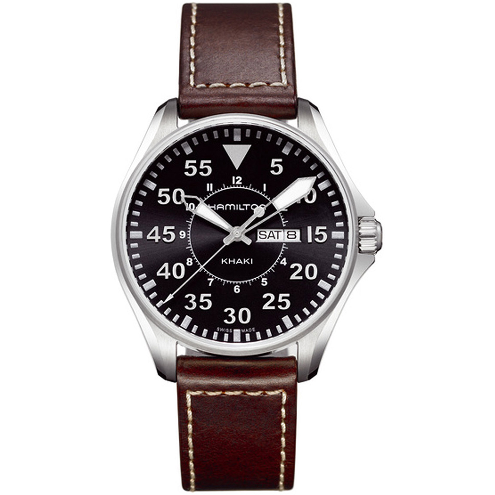 relógio Hamilton Aviation H64611535 Khaki Pilot