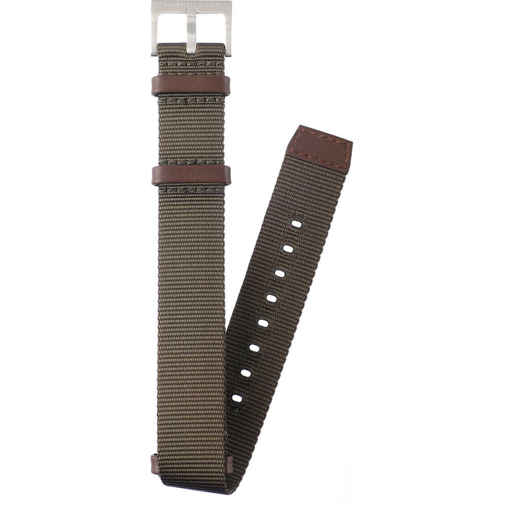 Bracelete Hamilton Straps H690.694.102 Khaki