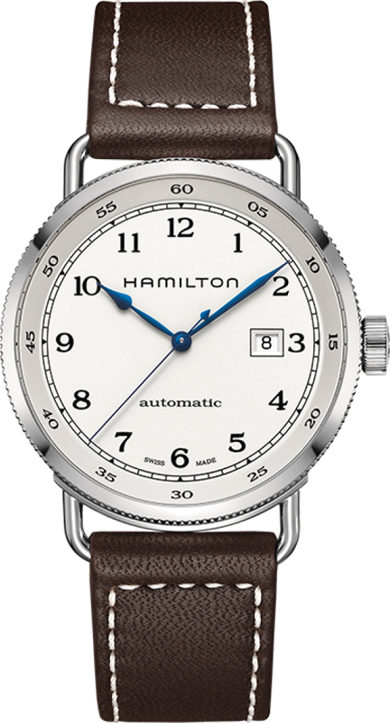 relógio Hamilton Navy H77715553 Khaki Navy