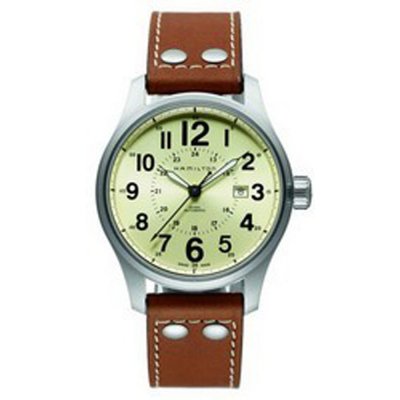 Relógio Hamilton Field H70615523 Khaki Officer