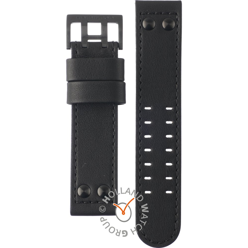 Bracelete Hamilton Straps H690.777.112 Khaki XWind • Revendedor