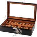 Caixa de relógios HWG bond-10-Brown1 Watch storage box