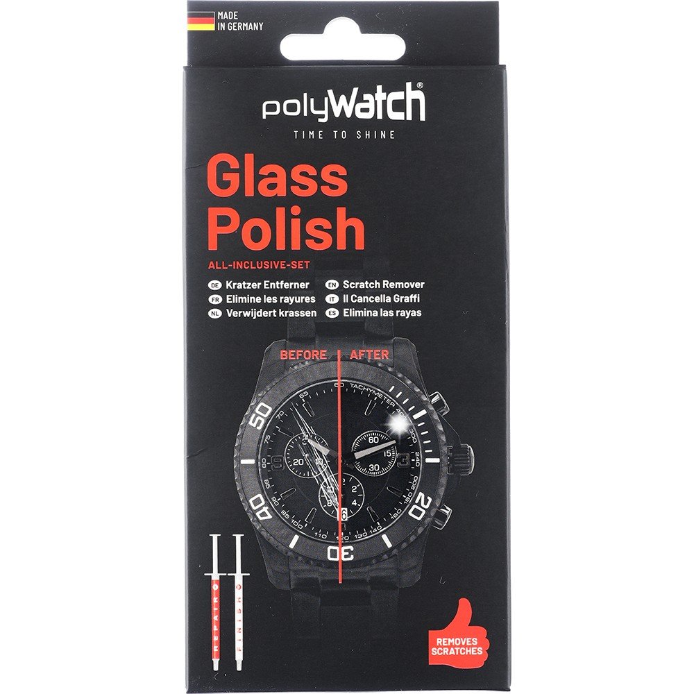 Limpeza e manutenção HWG Accessories POLYGLASS Polywatch glass polish