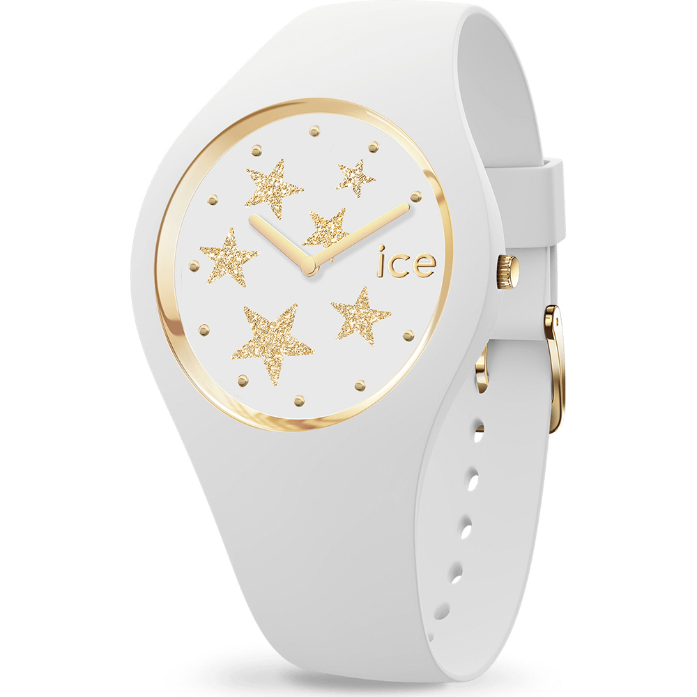 Ice-Watch Ice-Silicone 019856 ICE Glam Rock - White Stars relógio