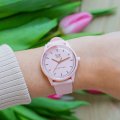 Relógio quartzo rosa energia solar Colecção Primavera/Verão Ice-Watch