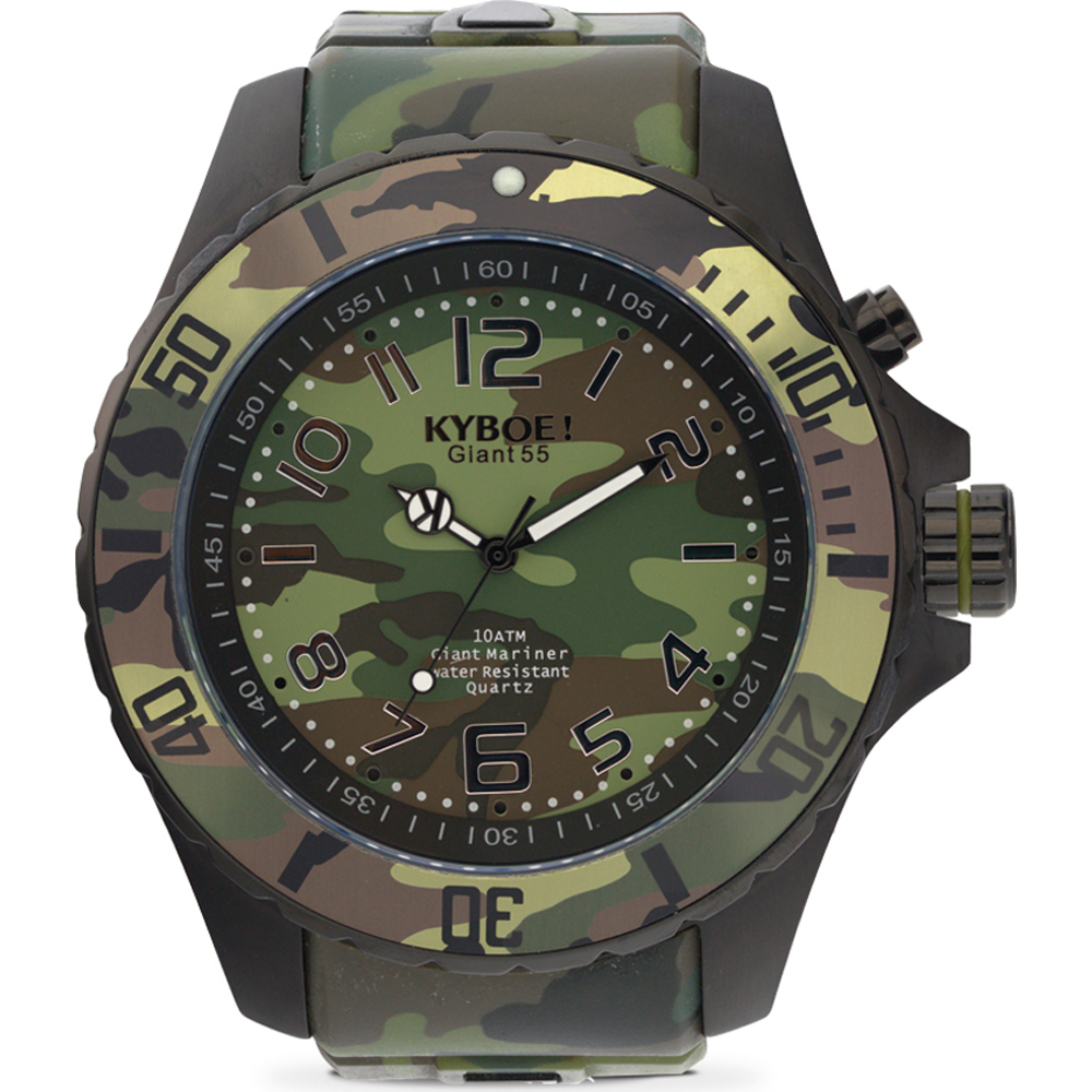 Relógio Kyboe CS-004-55 Woodland Camo