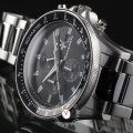 Maserati relógio prata