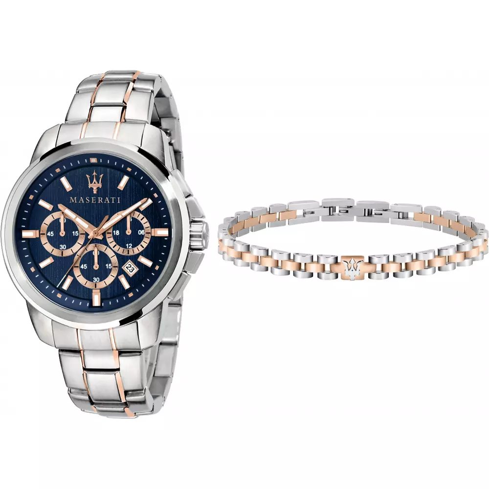 Maserati Watch Chrono Successo Giftset R8873621020
