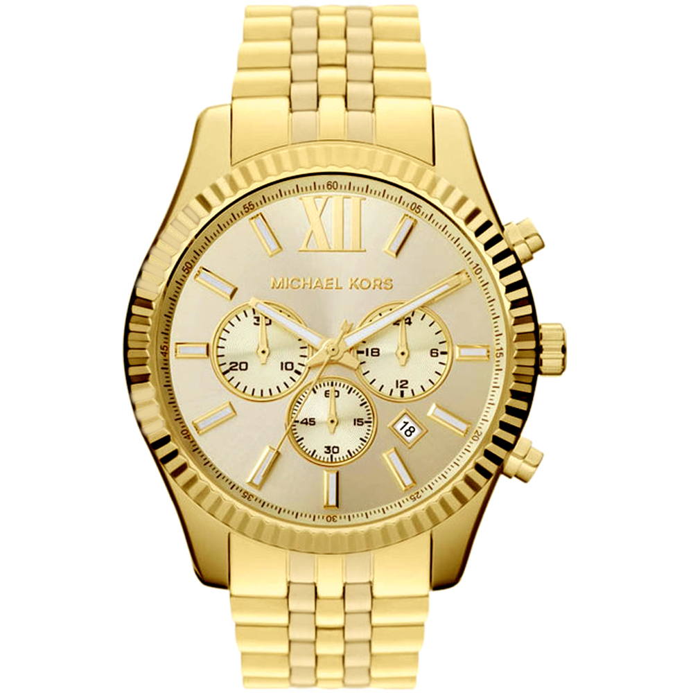 Michael Kors Watch Chrono Lexington Big MK8281