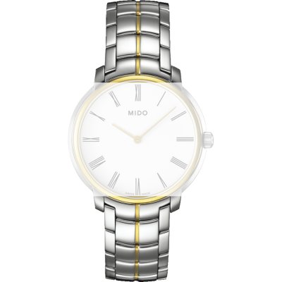 Bracelete MIDO Straps M605011386 Baccara