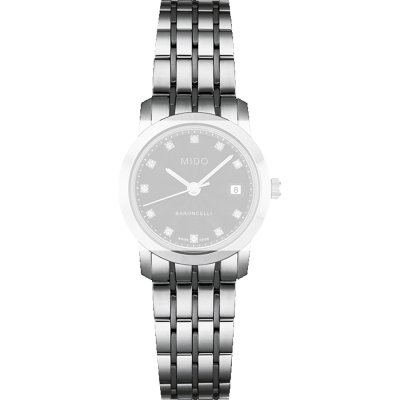 Bracelete MIDO Straps M605011733 Baroncelli