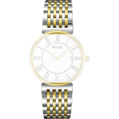 Bracelete MIDO Straps M605010438 Dorada