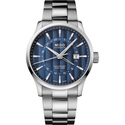 Relógio MIDO Multifort M0384291104100 Multifort Dual Time
