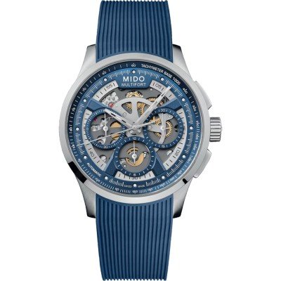 Relógio MIDO Multifort M0386621704000 Multifort Skeleton Chronograph