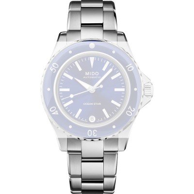 Bracelete MIDO Straps M605018863 Ocean Star Captain