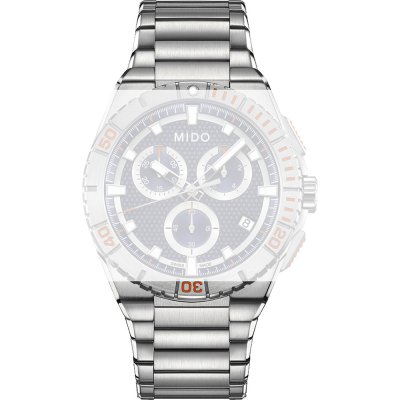 Bracelete MIDO Straps M605014715 Ocean Star Sport