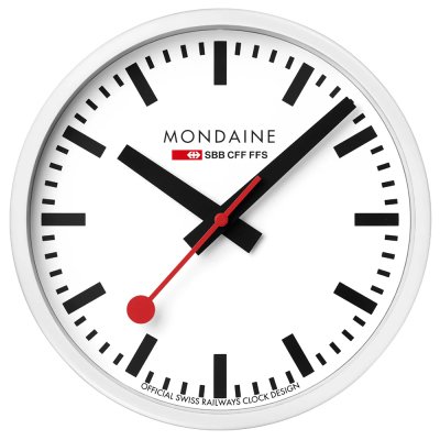 Relógio Mondaine Railways A990.CLOCK.10SBB Wall Clock 25 cm