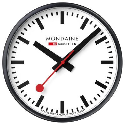 Relógio Mondaine Railways A990.CLOCK.12SBB Wall Clock 25 cm