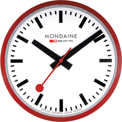 Mondaine Wall Clock 25 cm Relógio