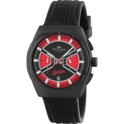 Relógio Mondia MI-819-BK-BKRD-CG Rally Legend Chrono Set