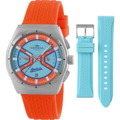 Relógio Mondia MI-819-SS-AZOR-CG Rally Legend Chrono Set