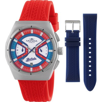 Relógio Mondia MI-819-SS-RDWT-CG Rally Legend Chrono Set