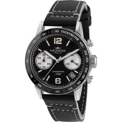 Relógio Mondia MI-822-SS-BK-CP Heritage 1946