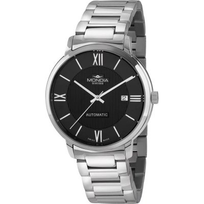 Relógio Mondia MS-228-SS-BKRM-CM Elegance Classic