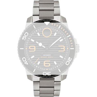 Bracelete Movado 769000548 Bold Titanium Sport