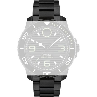 Bracelete Movado 769000549 Bold Titanium Sport
