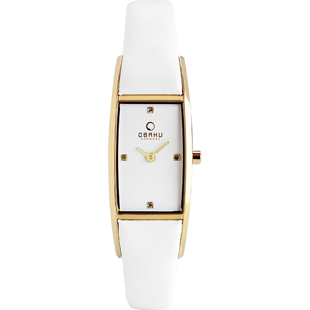 Obaku Watch Time 2 Hands Fyr V150LXGIRW