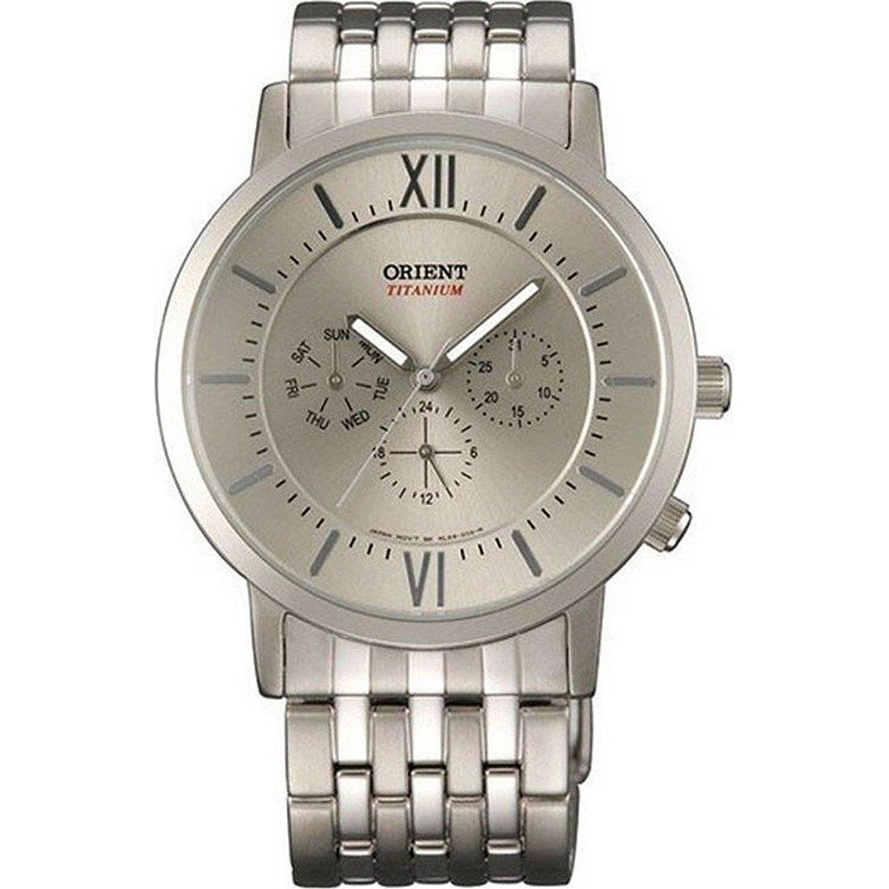Orient Quartz FRL03004K0 Dressy Titanium relógio