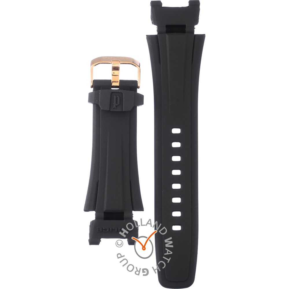 Bracelete Police Straps 03-PL.13092JSR/02 Raptor Chrono Gold