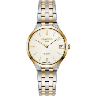 Relógio Roamer Slim-Line 512857-47-15-20 Slim-Line Classic Ladies