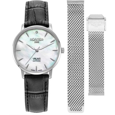 Relógio Roamer 989847-41-20-05 Valais Ladies Interchangeable Box Set