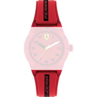 Bracelete Scuderia Ferrari 689300630 Red Rev